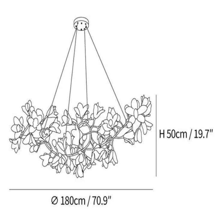 Aircular Blossom Chandelier - Image 16