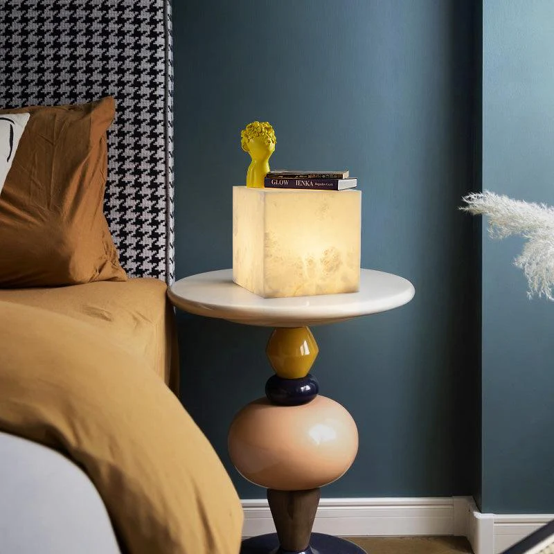 Alabaster Cubic Table Light - Image 2