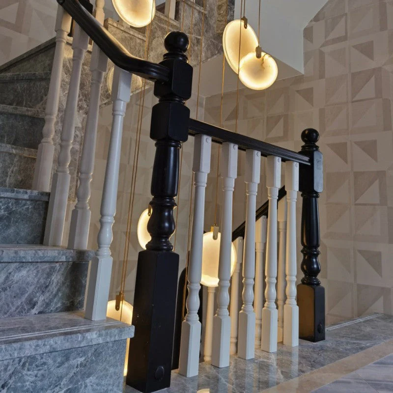 Alabaster Long Staircase Pendant Light - Image 14