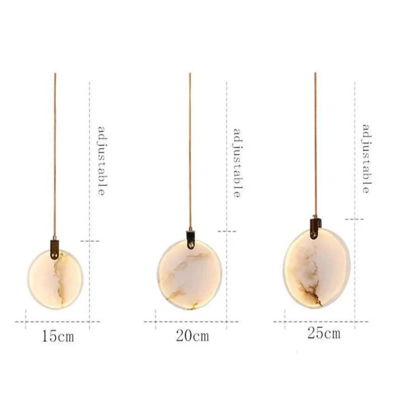 Alabaster Long Staircase Pendant Light - Image 19