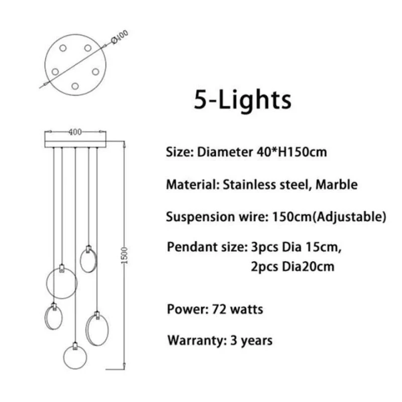 Alabaster Long Staircase Pendant Light - Image 21