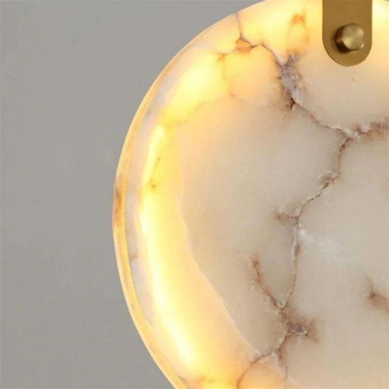 Alabaster Long Staircase Pendant Light - Image 8