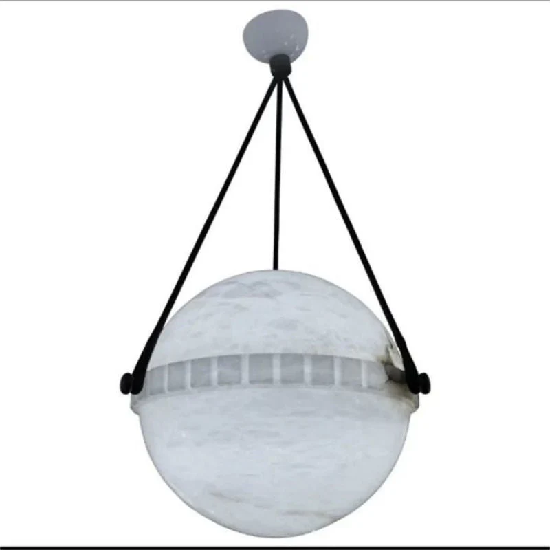 Alabaster Globe Pendant Light - Image 3
