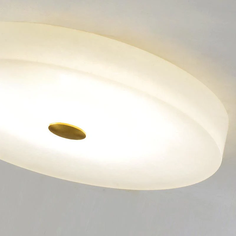 Alabaster Recessed Circular LED Chandelier - Image 5