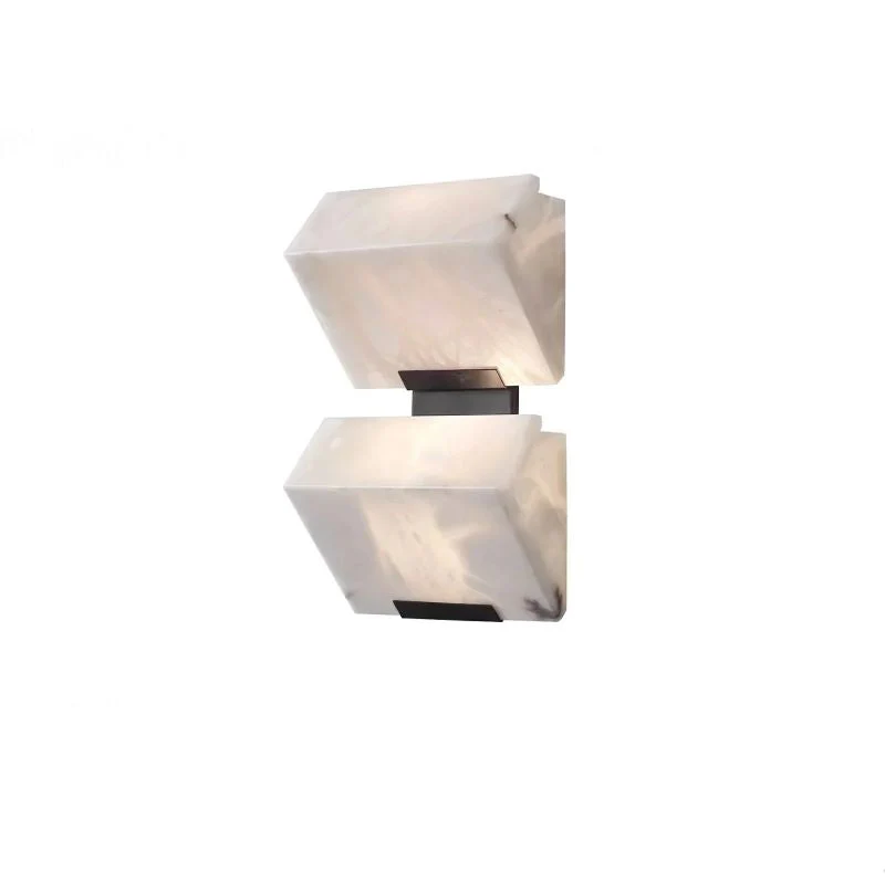 Alabaster Staircase Wall Sconce - Image 4