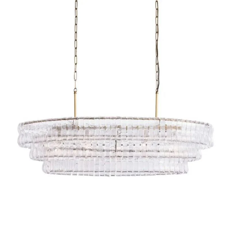 Amori Glass Oval Chandelier - Image 13