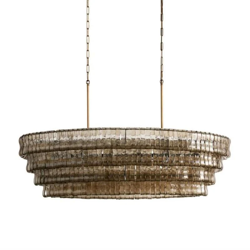Amori Glass Oval Chandelier - Image 14