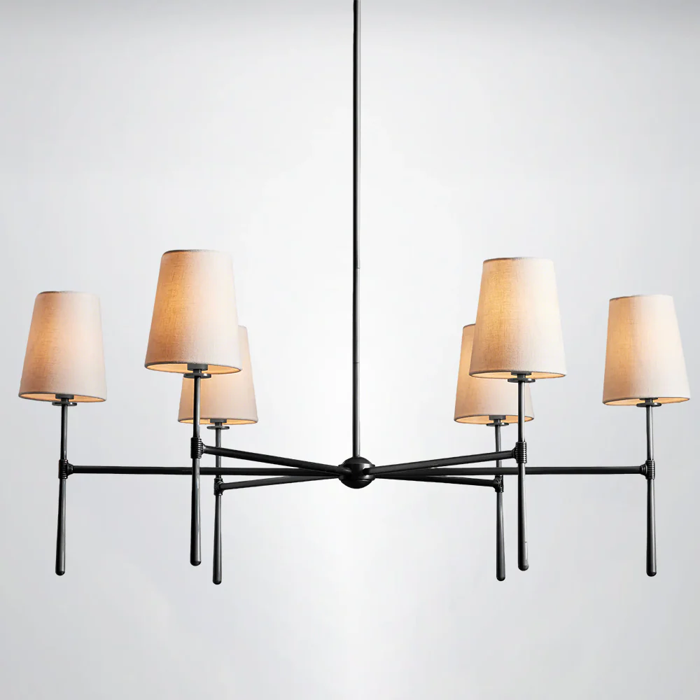 Araces Round Chandelier 4/6 Light - Image 4