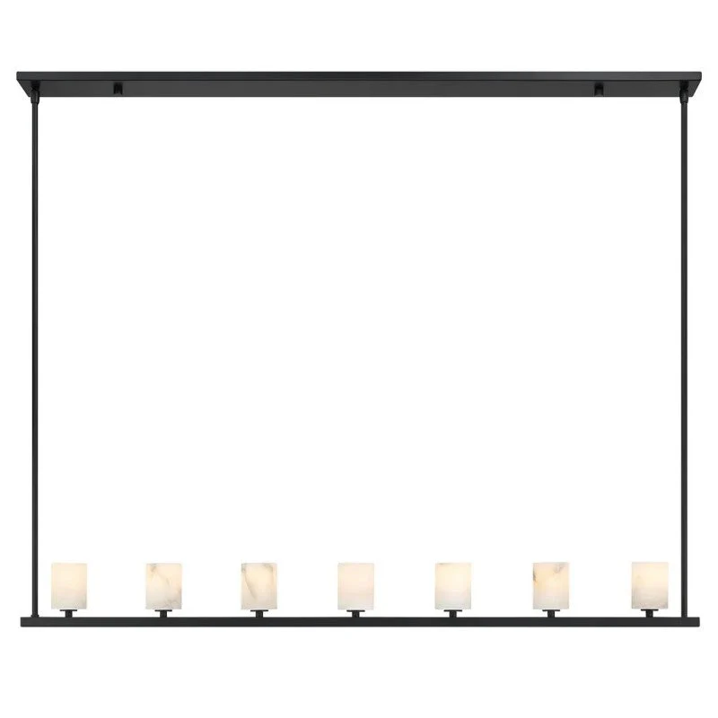 Aragon 7 Light Chandelier Alabaster - Image 5