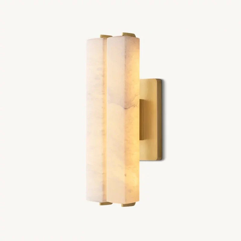 Audon Alabaster Double Sconce - Image 5