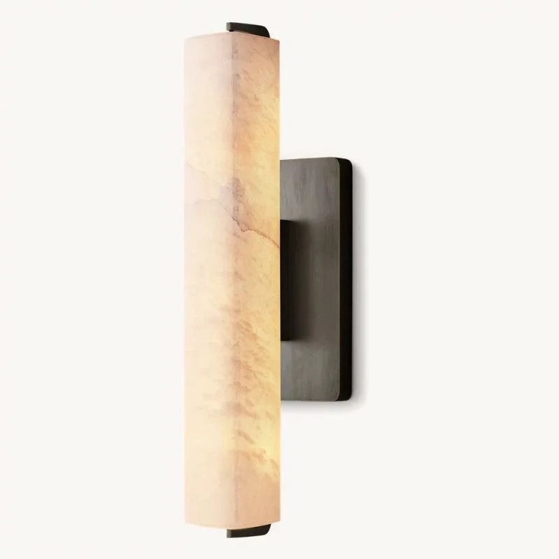 Audon Alabaster Single Sconce - Image 5