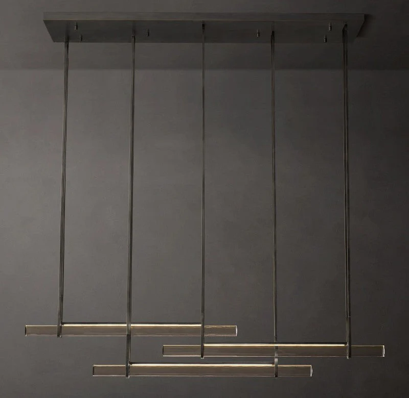 Audon Triple Bar Linear Chandelier - Image 6