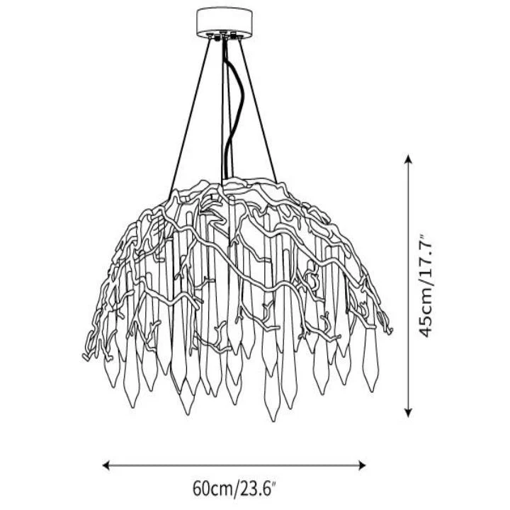 Aura Dome Chandelier - Image 11