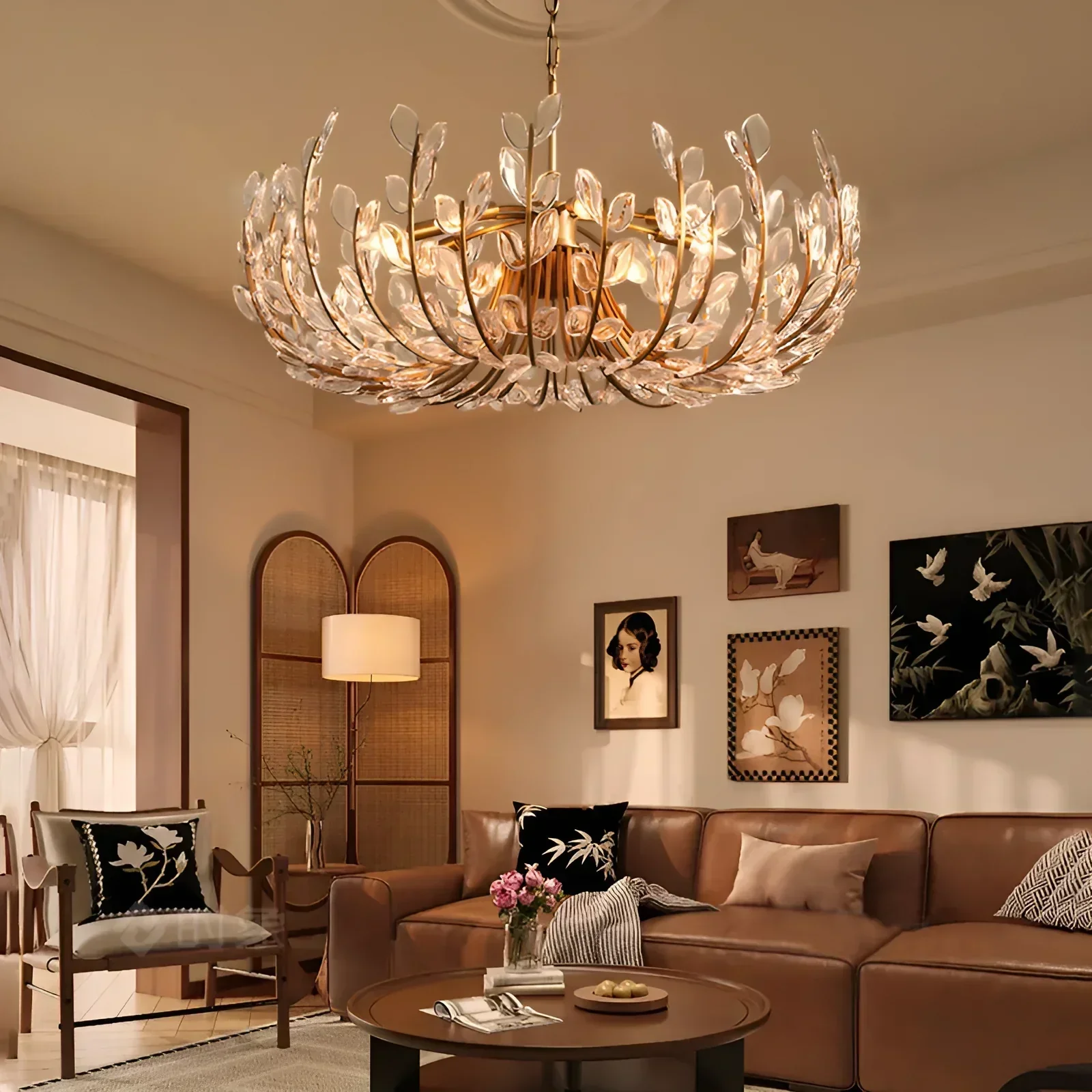 Blelard 8 Light Chandelier 32“ - Image 2