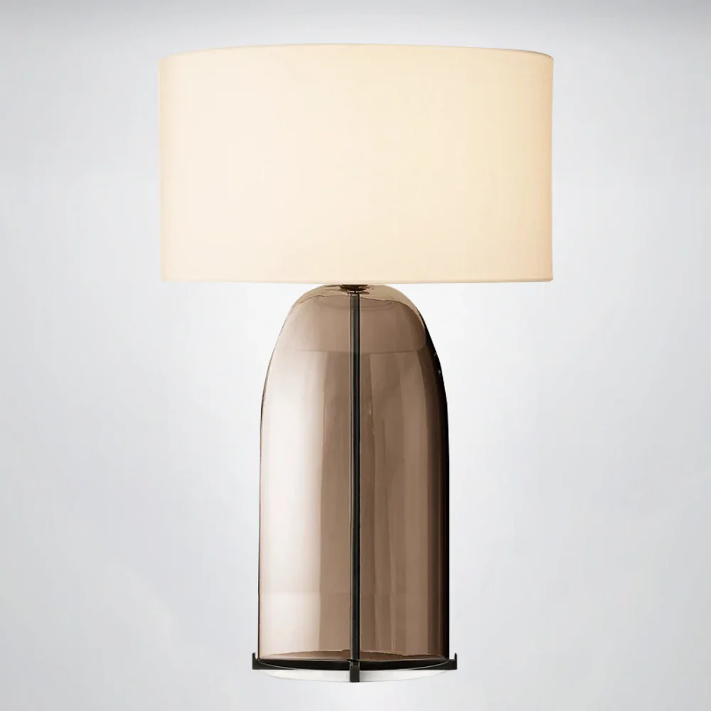 Bleom Amber Glass Table Lamp - Image 4