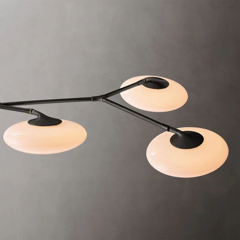 Brindle Linear  Dining Room Chandelier 61" - Image 4