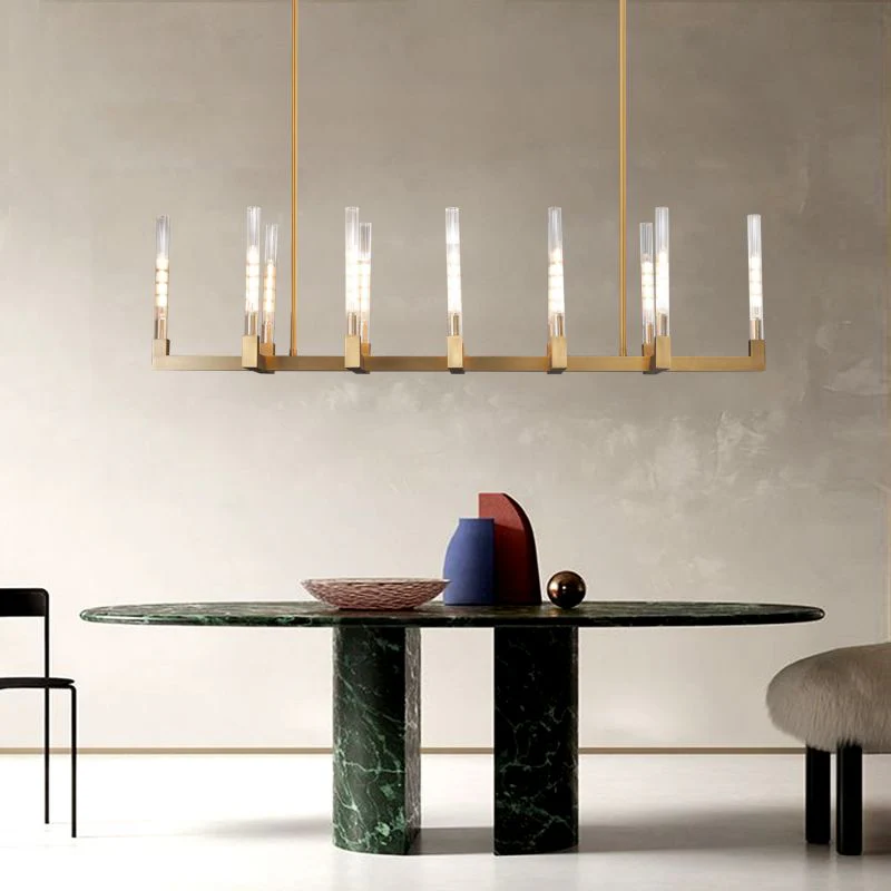 Candlestick Series Glass Chandelier - Image 12