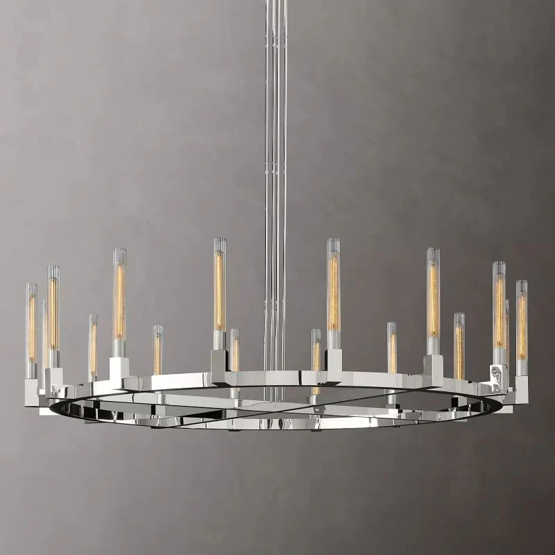 Candlestick Series Glass Chandelier - Image 23
