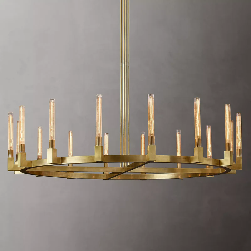 Candlestick Series Glass Chandelier - Image 24