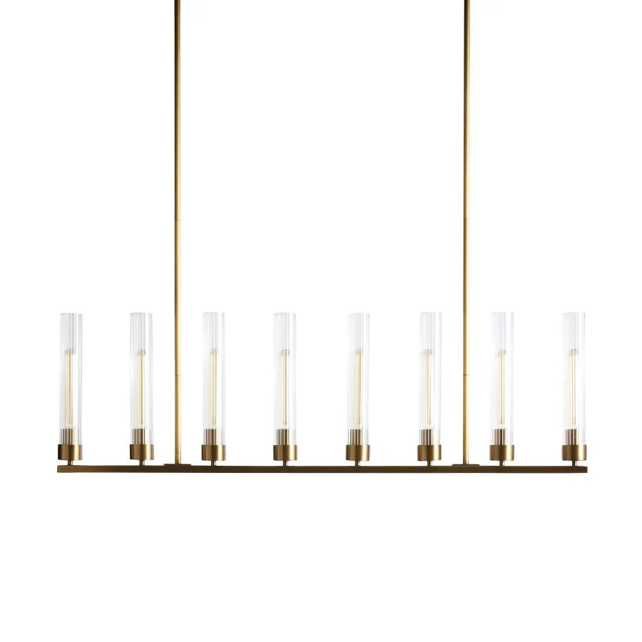 Chgakle Glass Linear Chandelier - Image 7