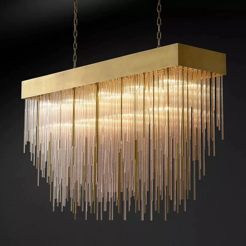 Ckorse Rectangular Chandelier 54" - Image 5