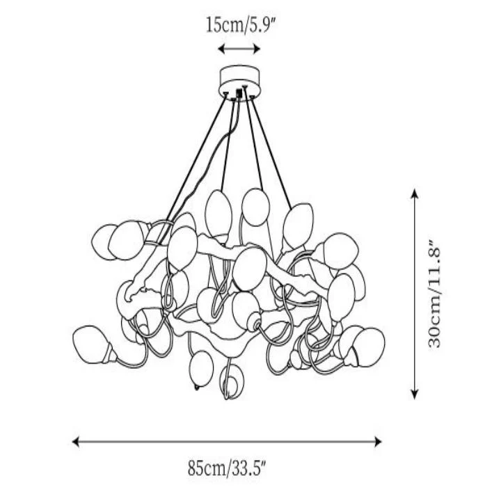 Dotus Brass Chandeliers - Image 10