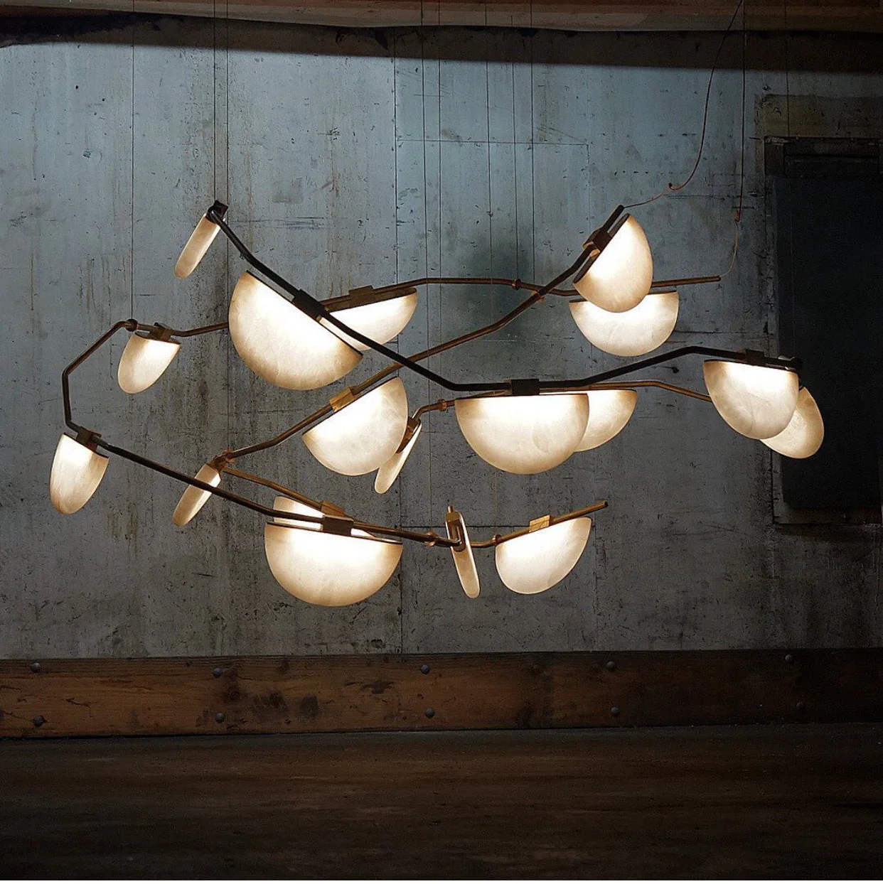 Elliot Alabaster Chandelier