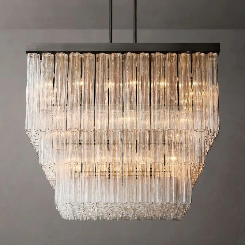 Clame Square Chandelier 45” - Image 4