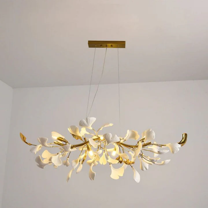 Gingko  Ceramic Luxury Chandelier Style C - Image 10