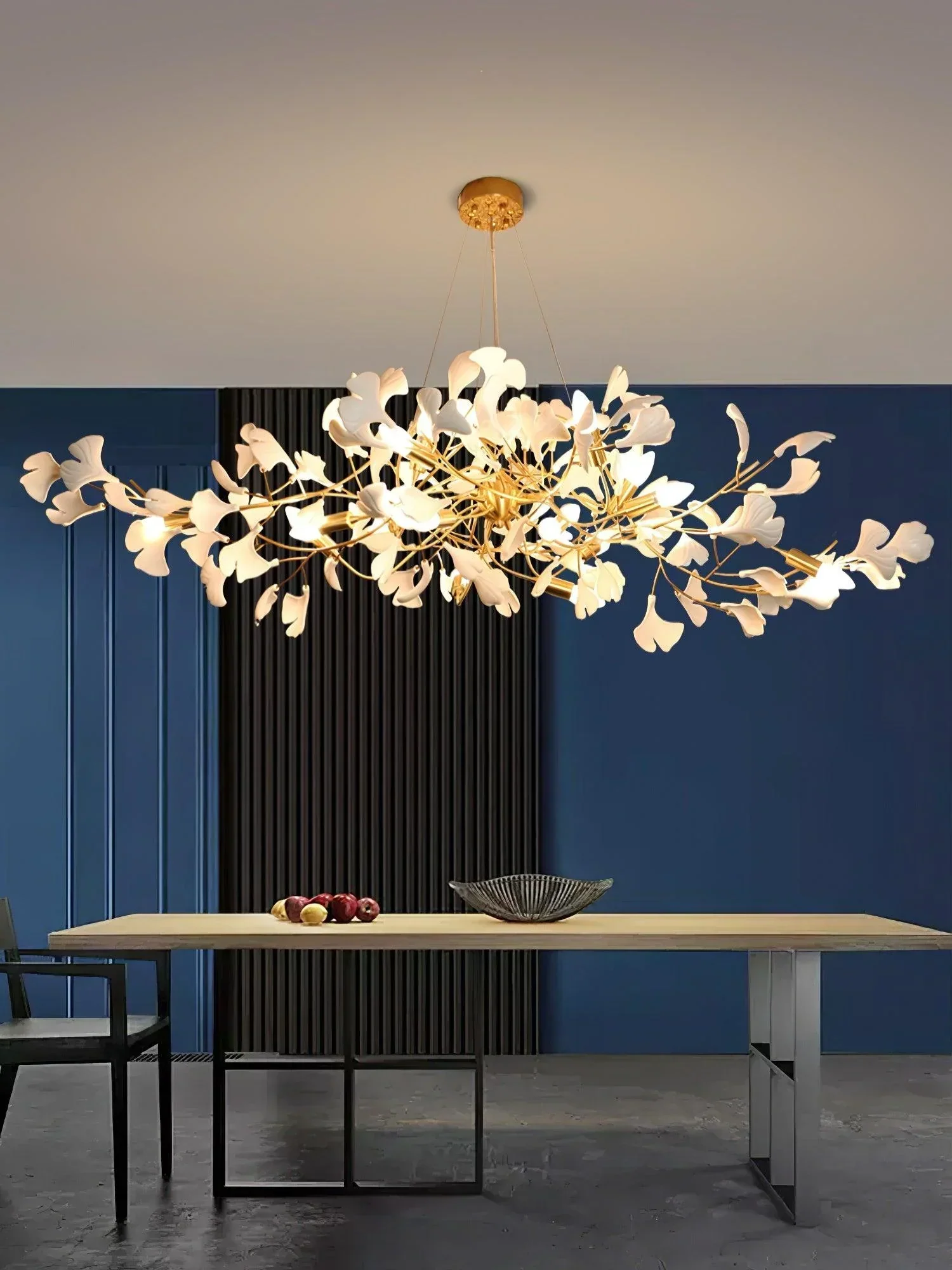 Gingko Ceramic Chandelier B - Image 13