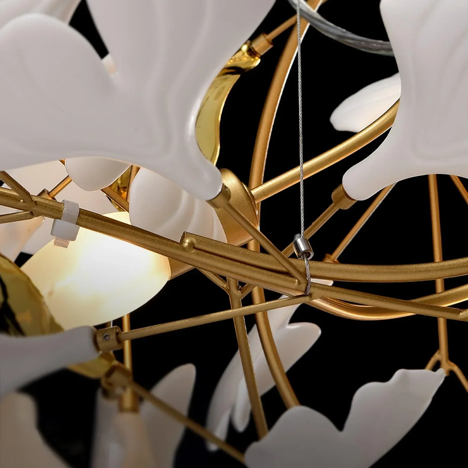 Gingko Ceramic Chandelier B - Image 19