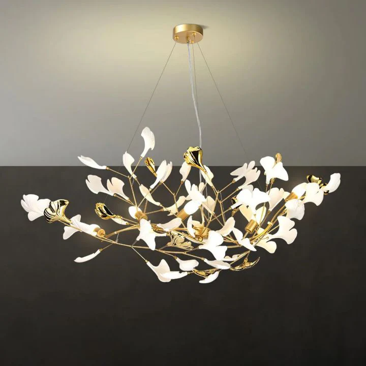 Gingko Ceramic Luxury Chandelier Style D - Image 3