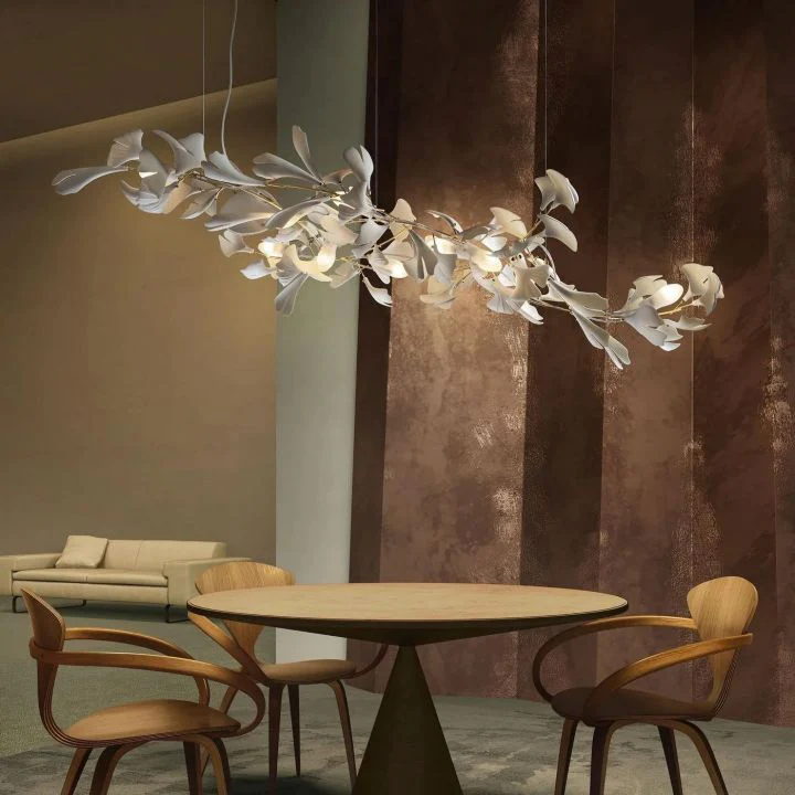 Gingko Ceramic Luxury Chandelier Style I - Image 8