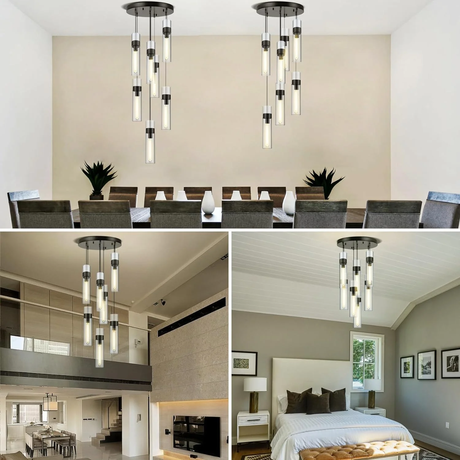 Glass Tube Pendant Light - Image 5