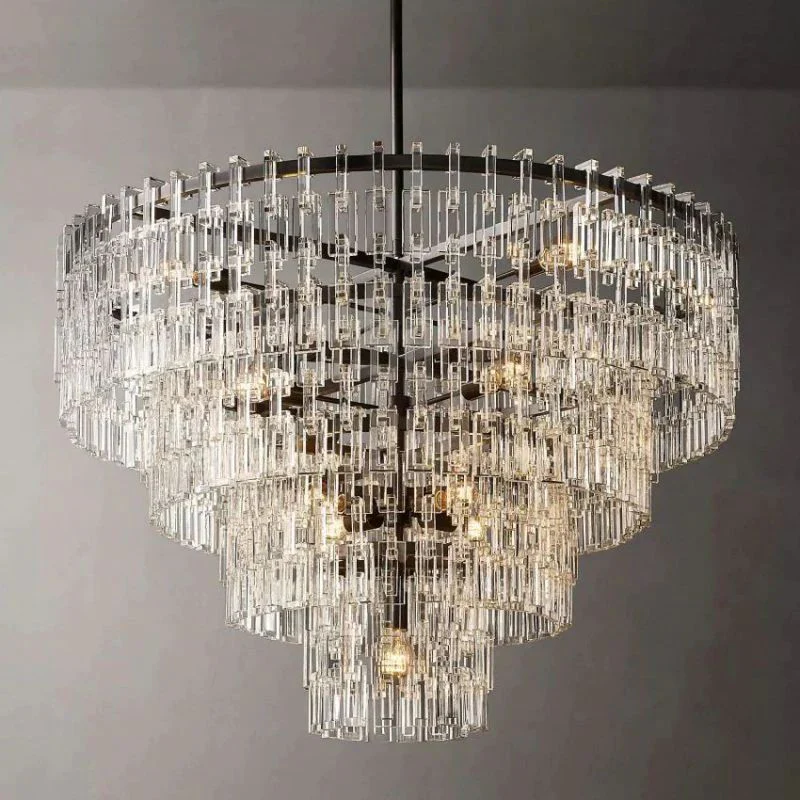 Gostrik 4-Tier Round Chandelier 48" - Image 3