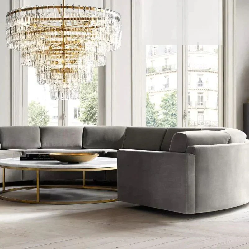 Gostrik 4-Tier Round Chandelier 48" - Image 8