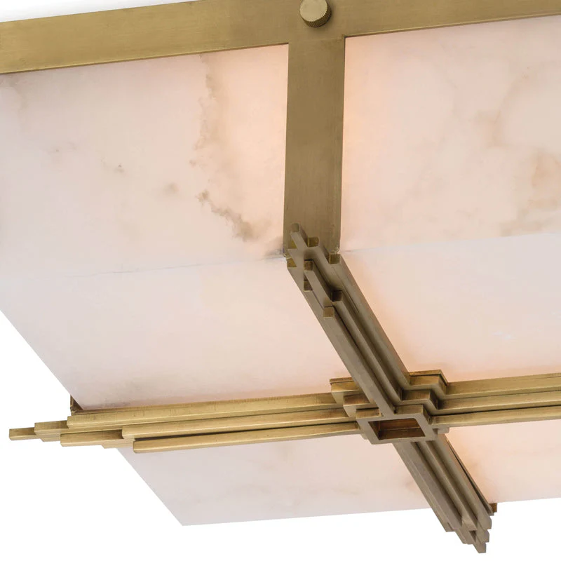 Gotham Alabaster Flush Mount - Image 2