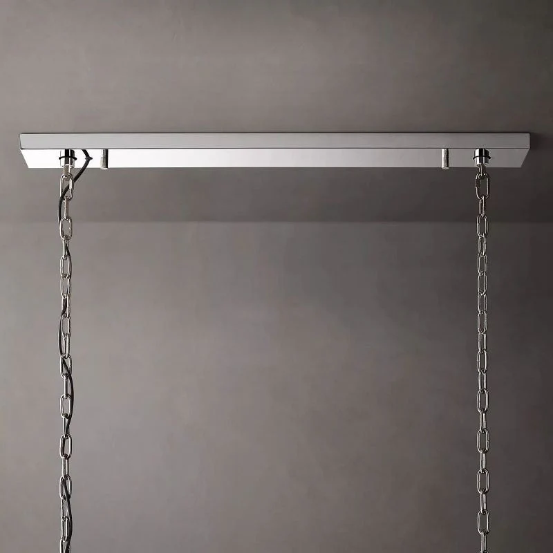 Hawsan Calcite Rectangular Chandelier 42" - Image 9