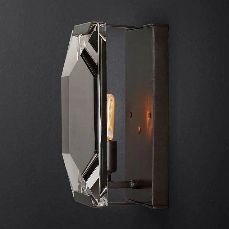 Hawsan Multicurve Crystal Wall Sconce - Image 5