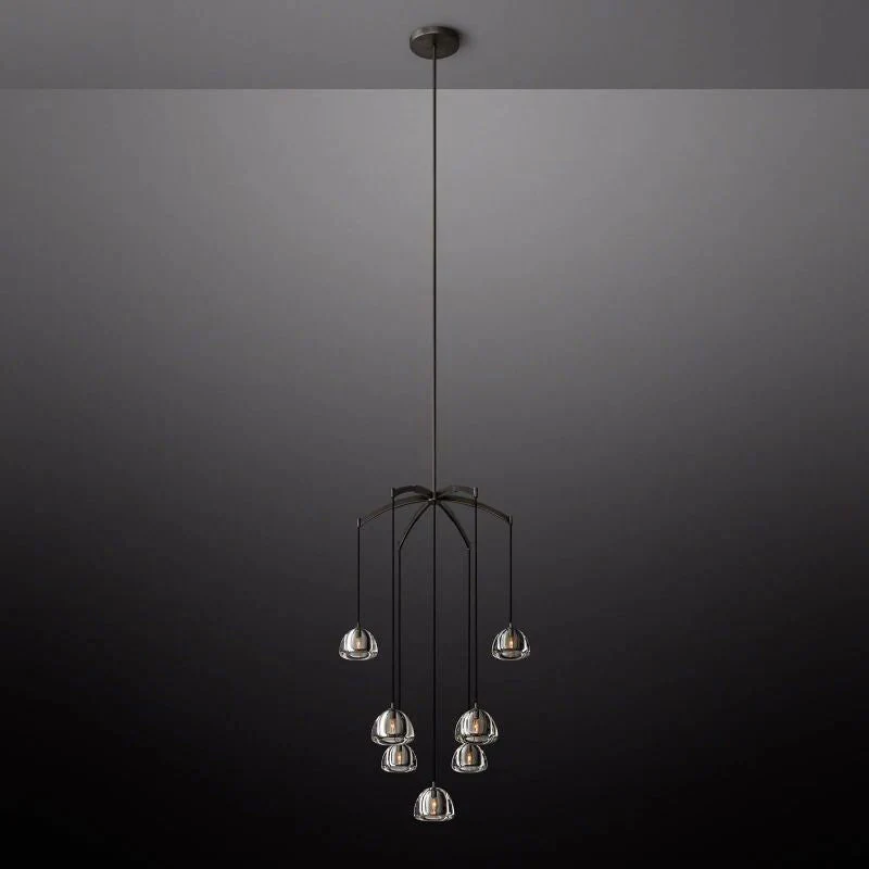Hemisphere Round Chandelier 36'' - Image 6