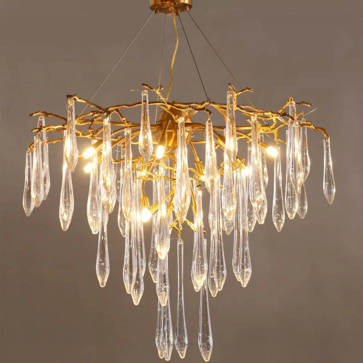 Icicle Crystal Luxury Chandelier - Image 4
