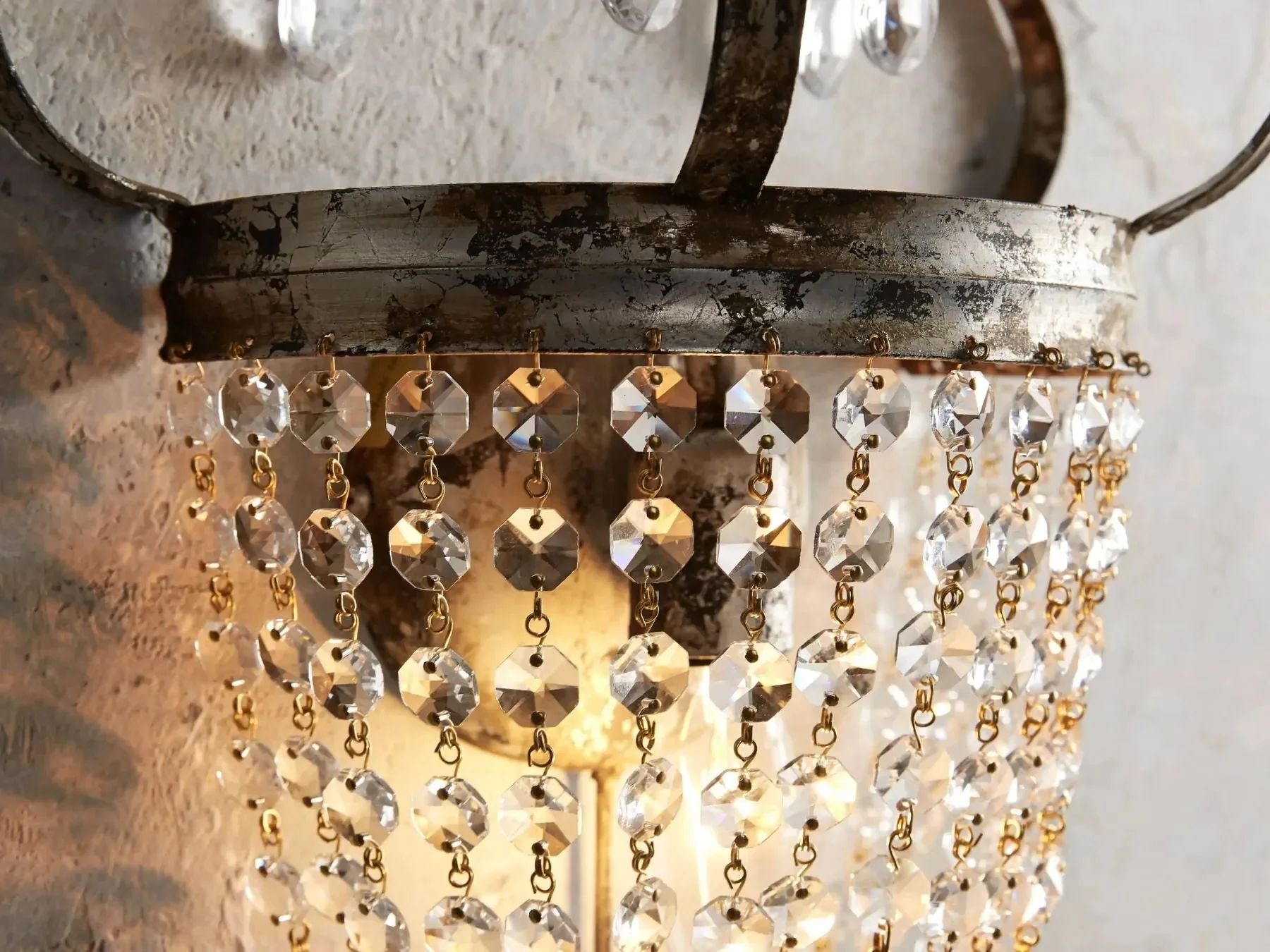 Kaile Crystal 1 Light Wall Sconce - Image 3