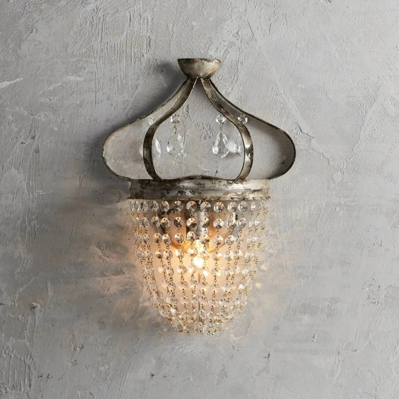 Kaile Crystal 1 Light Wall Sconce - Image 4