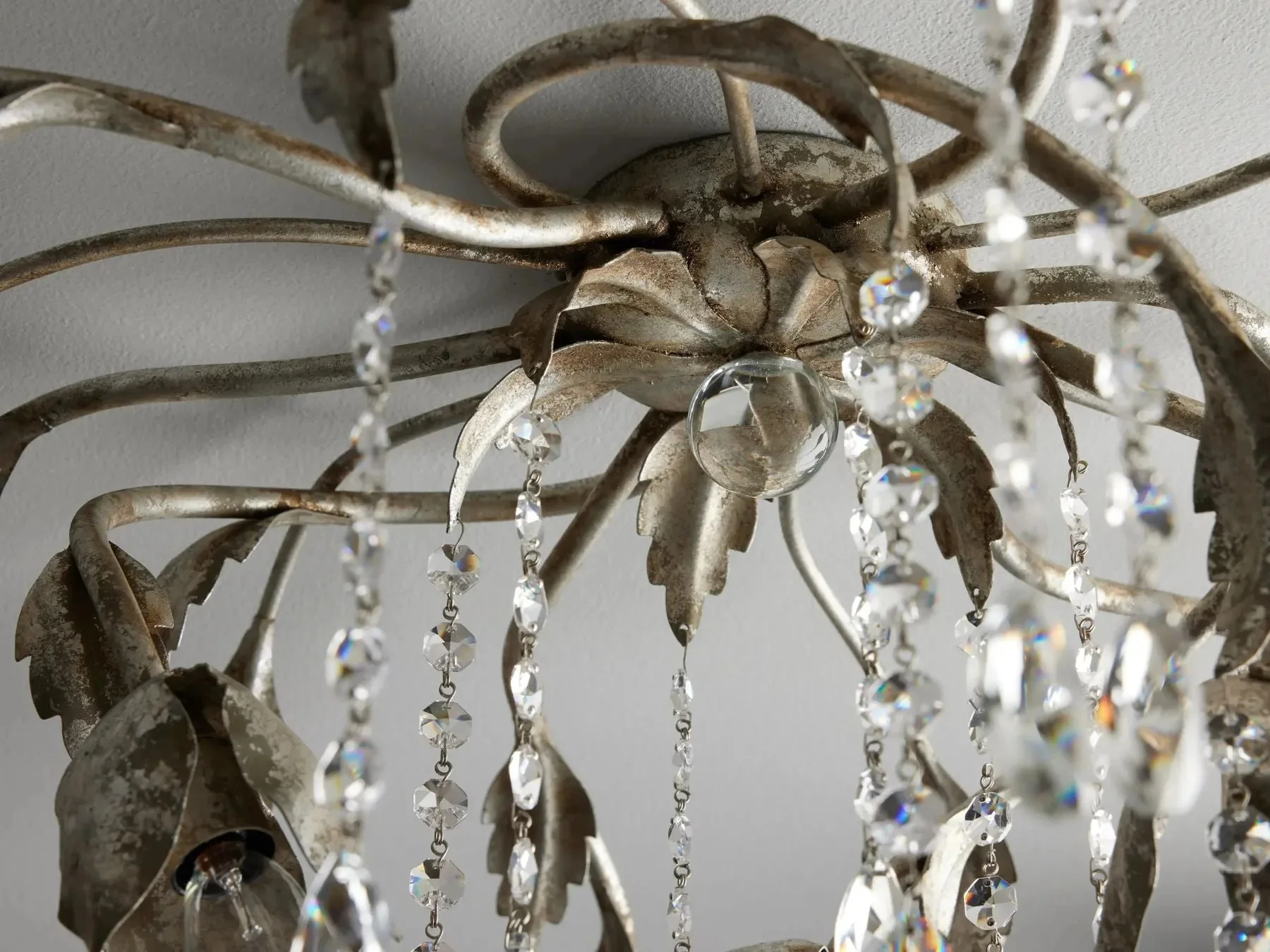 Kaile Crystal Flushmount Ceiling Light 23''D-32‘’D - Image 7