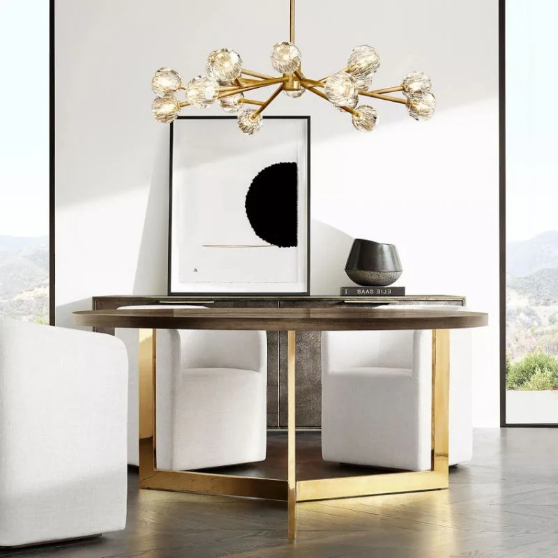 Kalle Clear Crystal Chandelier D36" - Image 6
