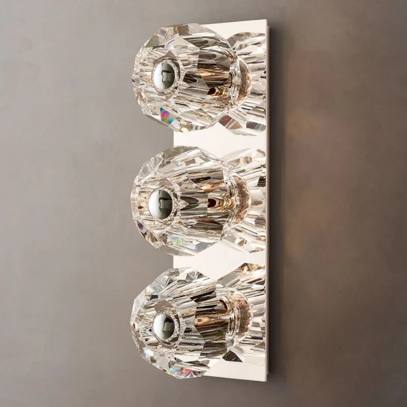 Kalle Clear Glass Linear Wall Sconce 3-lights - Image 10