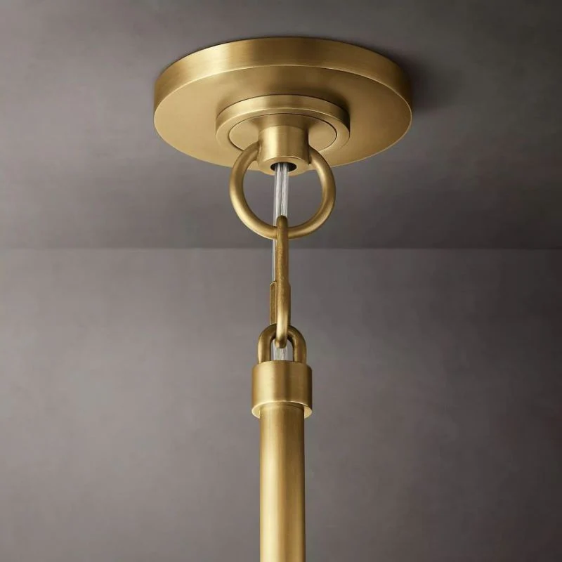 Kalle Smoke Crystal Chandelier D24" - Image 4