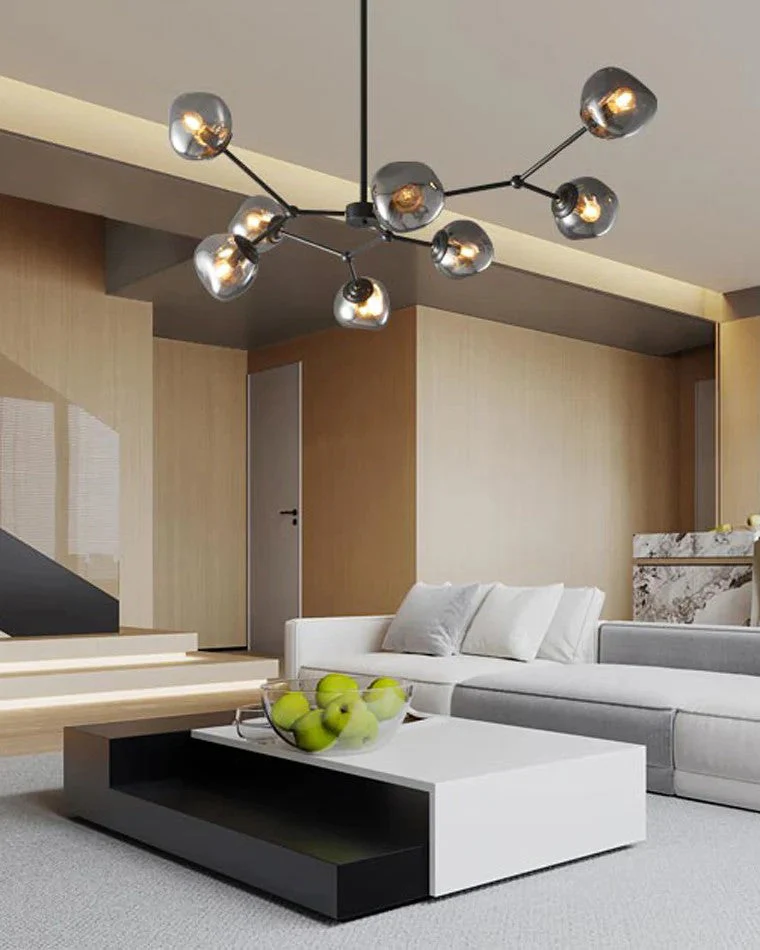 Lava Glass Chandelier - Image 17