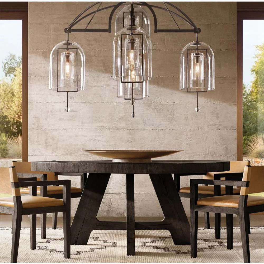 Louhia Round Chandelier 73" - Image 4