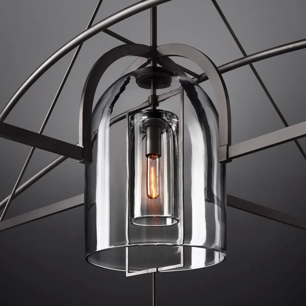 Louhia Round Chandelier 85" - Image 10